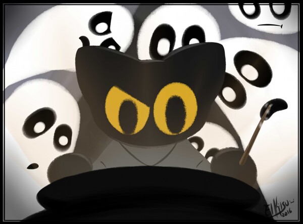 Magic Cat Academy, the Google 2016 Halloween Doodle Game