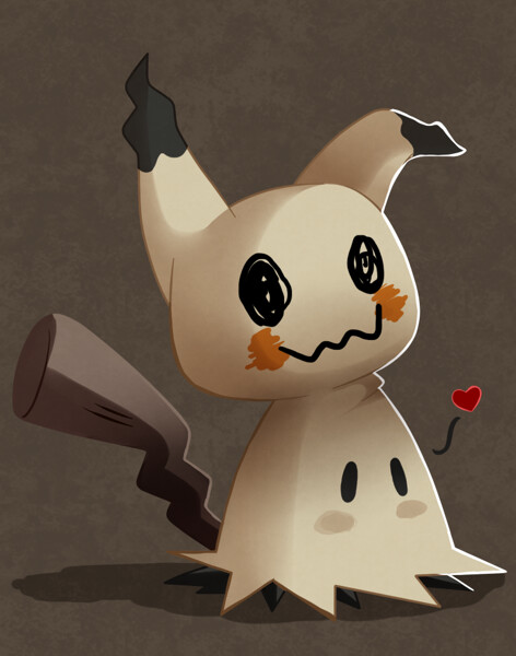 Shiny Mimikyu by incapacitatedVixen -- Fur Affinity [dot] net