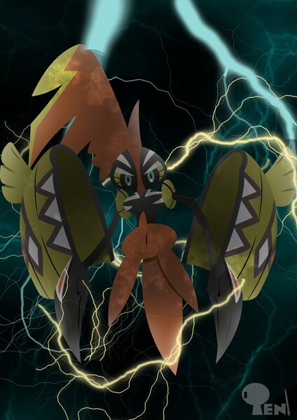 c] Tapu koko by Astrophel_tfs -- Fur Affinity [dot] net