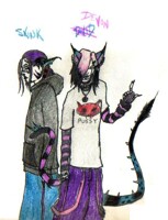 Skink and David...uh...Devon