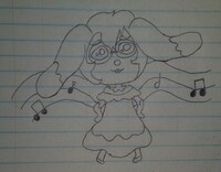 Chibi Marzas lineart