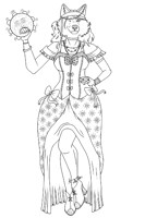 FREE to use Gypsy Wolf/Fox (Feminine)