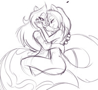 Roxy and Almond