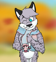 A Sweet New Scarf [Art by BrakkWani]