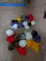 Tree Tribble ornaments, for sale or free.