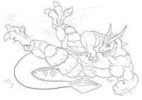 Grockle has an update error (Art By Tyrannozilla)