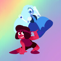 ruby and sapphire!