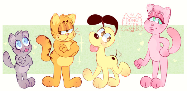GARFIELD | Garfield cat, Cat girl, Garfield
