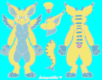 Guppy The Flounder Themed Dutchie (ADOPTED)