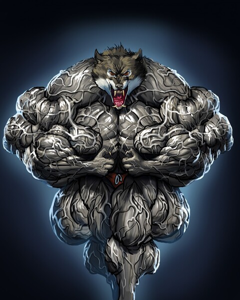 Big Bad Wolf by SchreddedWolf 