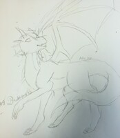 Feral Amethyst sketch