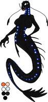 Viviane the Black Dragonfish