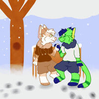 Finished YCH : Winter is here