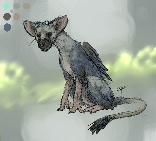 Trico - The last guardian by NamnaDagrr -- Fur Affinity [dot] net