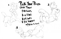 YCH: Chibi taur