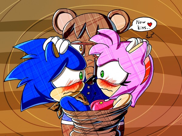 RayTheBear ❤💙+💜💛 na platformě X: „Sonamy Boom #Sonamy #Sonic