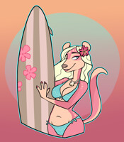 Surfer Girl (CHARACTER FOR SALE)