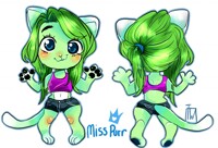 front n back ref MISS PURR plus stream