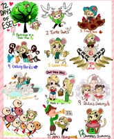 12 days of esel commision