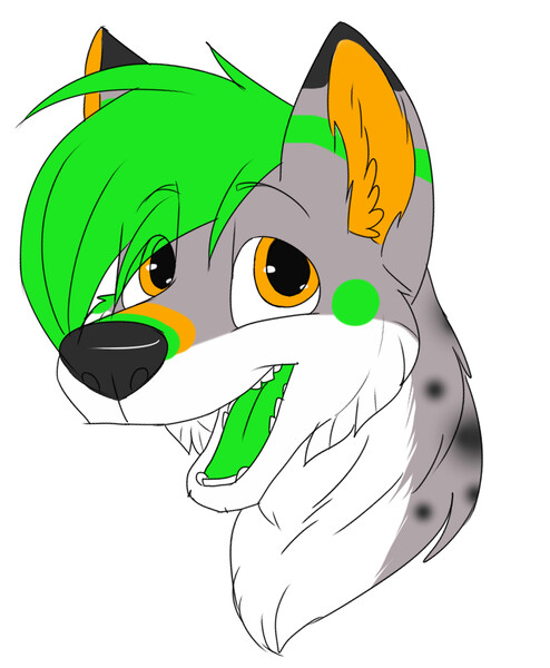 Headshot for Ayris by KhramChee -- Fur Affinity [dot] net