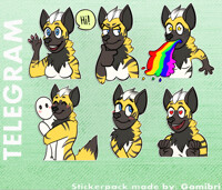 Lou Telegram Stickerpack (CM)