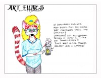 Art Fumes: Dinosaur Chickens