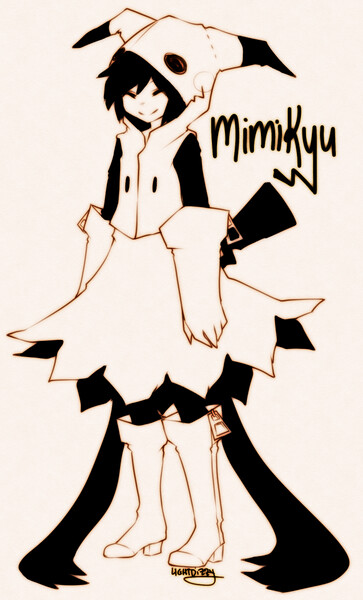 Shiny Mimikyu by xLugialuver1x -- Fur Affinity [dot] net