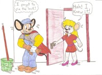 Mighty Mouse gets Busted!!!