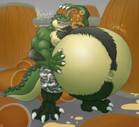 Beer Belly [Musclegut/Commission]