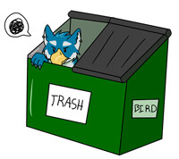 Sometimes a trashcan isn't big enough