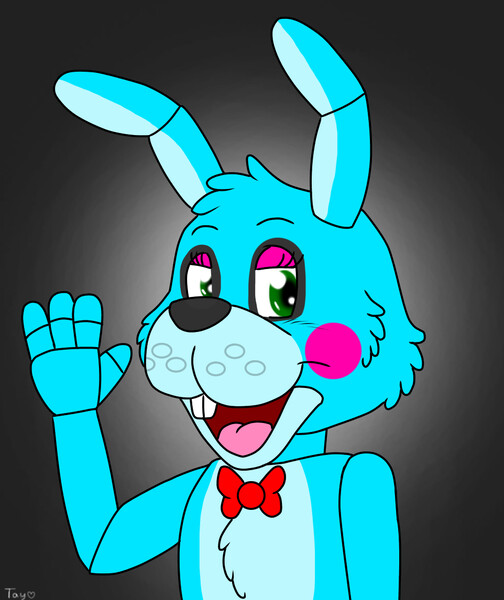 Toy Bonnie From FNAF 2 by EfryolTheWolf -- Fur Affinity [dot] net