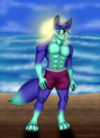 Posing Dude at the Beach