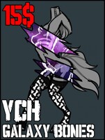 CLOSED 15$ | Galaxy Bones YCH