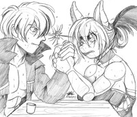 The Stare Down by Avencri