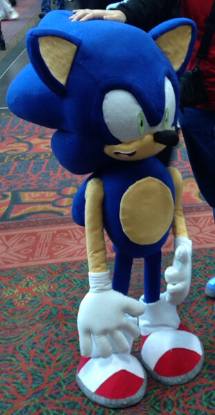 life size sonic plush