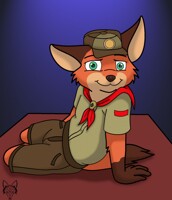 Young Nick In Ranger Uniform