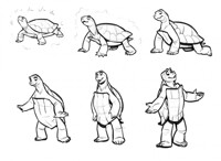 Turtle to Anthro TF