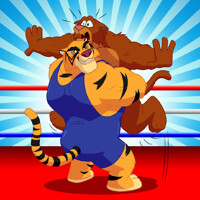 Commission - Big Cats Brawl