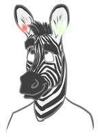 Festive Zebra
