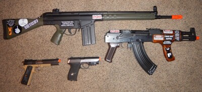 Airsoft Arsenal as of 5/2/21 (scrap) by whassuppp56 -- Fur Affinity [dot]  net