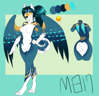 Adoptable - Kingfisher Husky - [CLOSED]