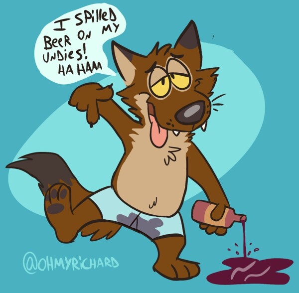 Underwear Pup?! by TkCoyote -- Fur Affinity [dot] net