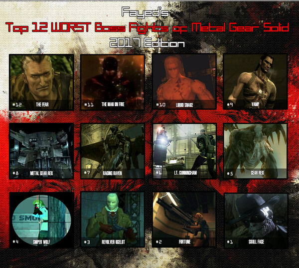 Metal Gear Solid: Strongest Human Bosses