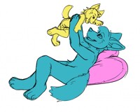 Airplane Valentine's Day YCH Auction