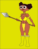 Mee Mee the african warrior