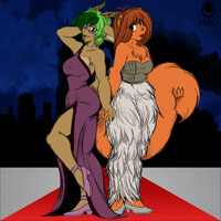Red Carpet Girls by Avencri Colors by MrAMP