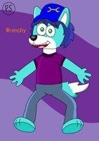 Wrenchy's Fox Form (Cartoon Style)