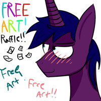 FREE ART RAFFLE 7!! Click for details!!