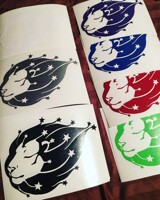 Starry Lion Decal for sale on etsy!