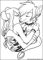 Ibrido and Homie her mate by Seux
